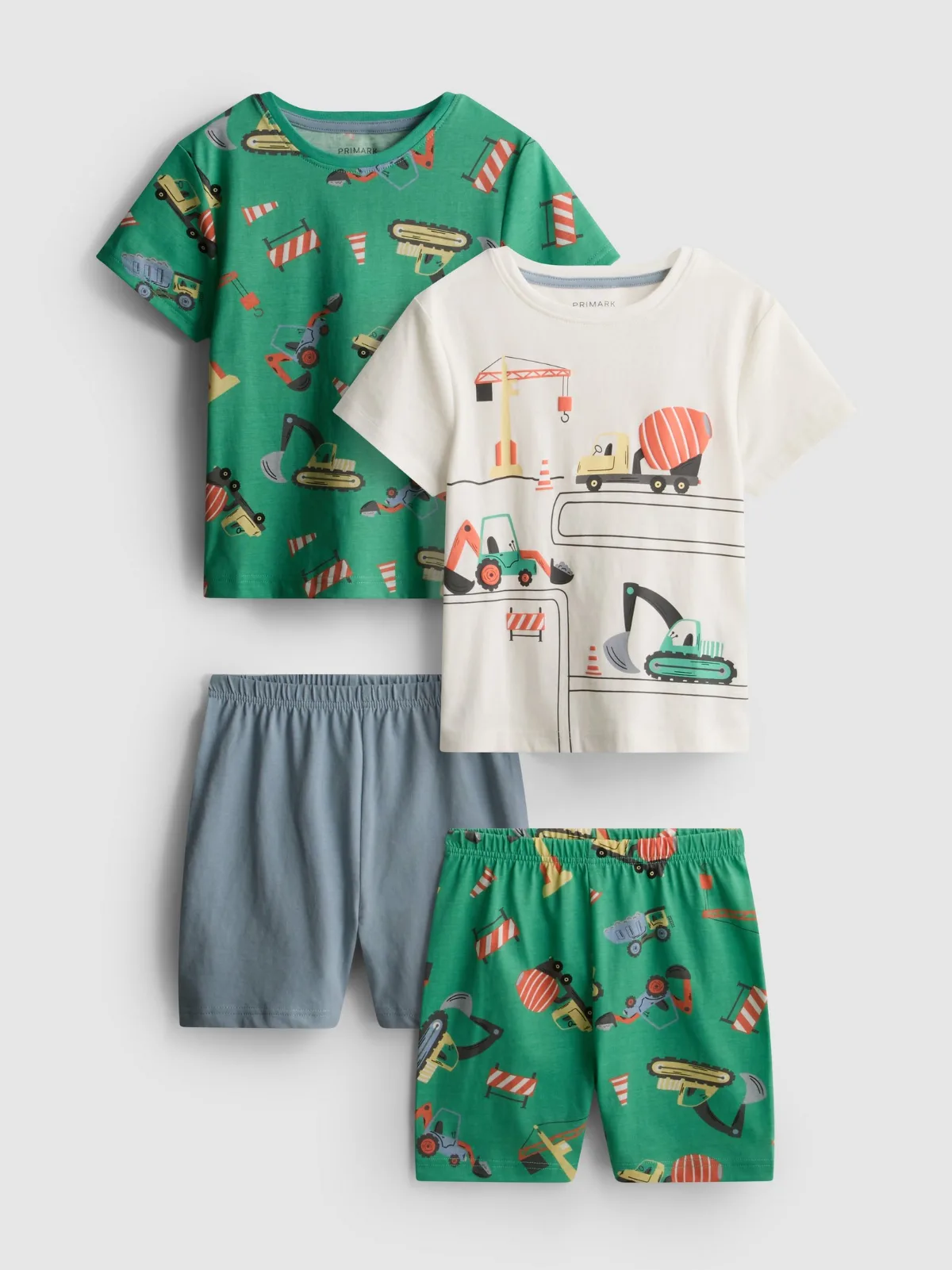 2 pairs of car pajamas
